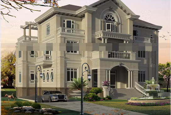 Gam màu trầm tạo nên sự mới lại trong kiến trúc biệt thự cổ điển. Ảnh: Houseland.