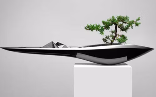 Mẫu cây cảnh 3D Kasokudo mang đầy tính nghệ thuật.