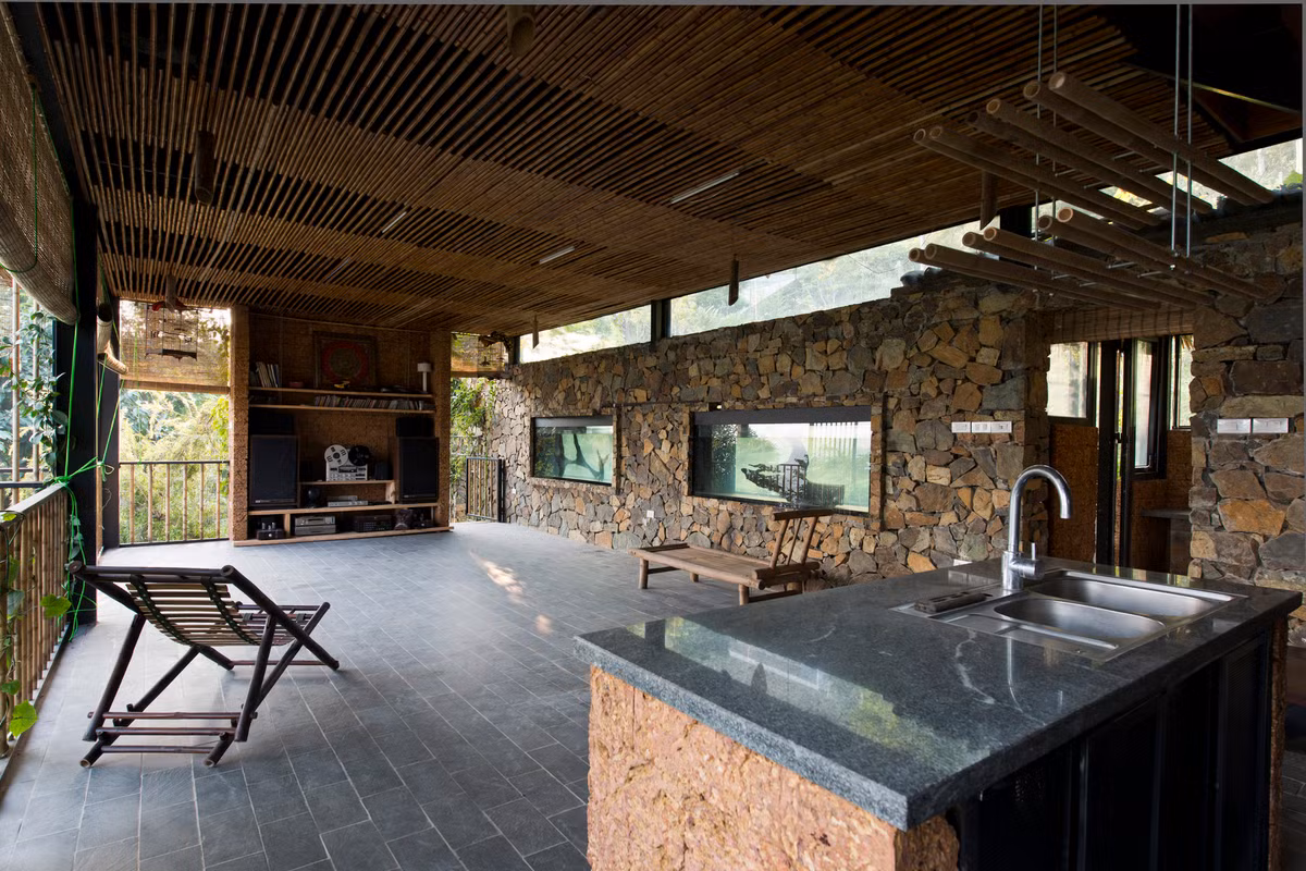 Nội thất đơn giản nhưng vẫn rất tiện nghi.