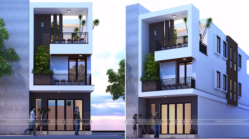 Sự kết hợp giữa kiến trúc và nhiều loại cây xanh trong nhà mang lại cho kiến trúc một không gian xanh mát. Ảnh: House.