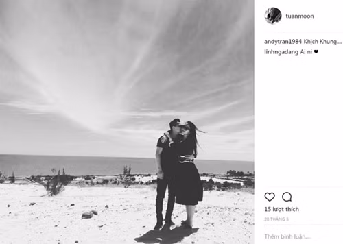 Nhiều người hâm mộ hy vọng, doanh nhân thành đạt Tuấn Moon sẽ là bến đỗ hạnh phúc vững chắc cho nàng "Chim công làng múa". Ảnh: Instagram.