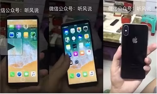 Tuy nhiên, đây là lần đầu tiên xuất hiện một chiếc iPhone 8 nhái hoạt động. Ảnh: Vietnamnet.