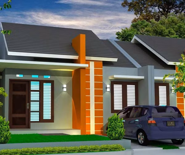 Mái hiên chồng mái hiên cầu kỳ và sang trọng. Ảnh: Vtkong.