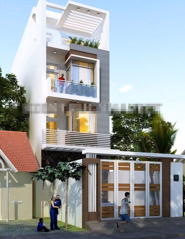 10 mau nha 3 tang 1 tum dep hut mat