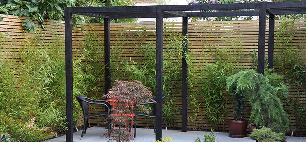 Kết hợp yếu tố truyền thống với kiến trúc hiện đại tạo nên không gian tiện nghi mà dân dã. Ảnh: The Garden Glove.