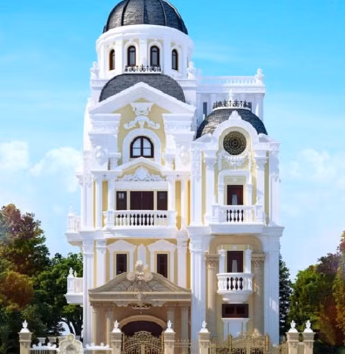 Ngam 10 thiet ke biet thu 3 tang mai vom sang trong