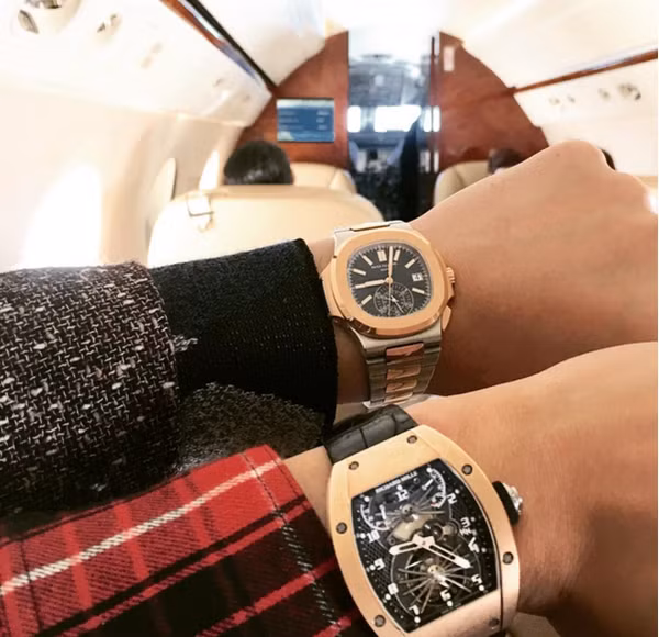 Rất nhiều chiếc trong bộ sưu tập đồng hồ của thiếu gia tập đoàn Tân Hoàng Minh thuộc dòng Limited edition sang trọng. Ảnh: Saostar.