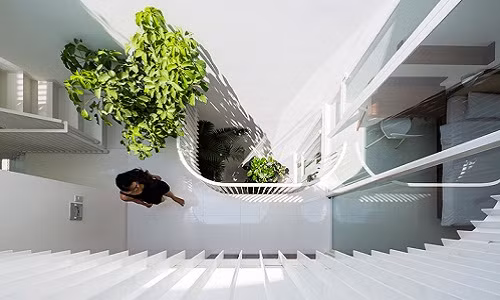 Ngôi nhà Việt đẹp có tên House 304 là thiết kế của công ty kiến trúc Kientruc O cho một gia đình trẻ.