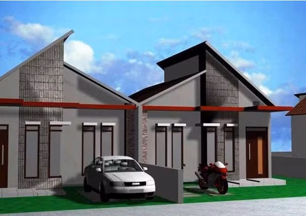 Nhà cấp 4 kiến trúc mái lệch hiện đại Tây Âu. Ảnh: Thietkenhadepmoi.