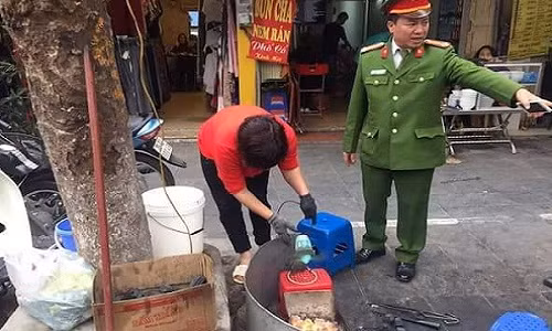 Ha Noi: Xa rac ra via he bi phat 6 trieu dong