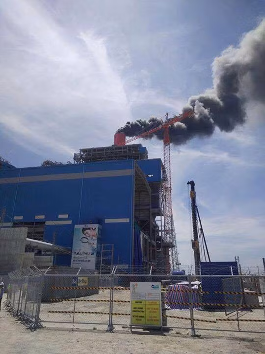 No lon o nha may nhiet dien Vinh Tan 4