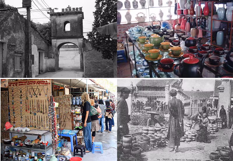 Điểm thú vị nhất của làng gốm Bát Tràng là được trực tiếp tham quan các nghệ nhân làm ra sản phẩm gốm sứ vô cùng phong phú. Đặc biệt, du khách được tự tay nặn ra những sản phẩm yêu thích chỉ với chi phí 10.000 – 20.000 đồng/sản phẩm. Ảnh: Hanoi.