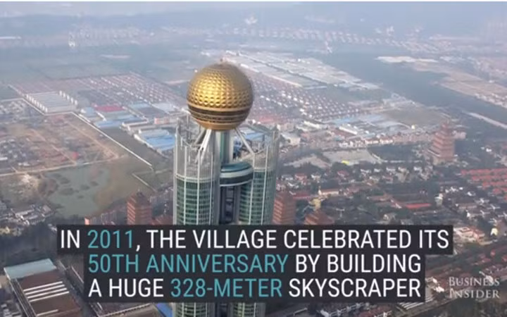  Ngôi làng giàu nhất Trung Quốc là Huaxi (Hoa Tây)