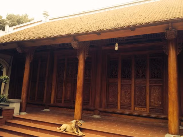 Mái nhà lợp ngói vảy rồng. Ảnh: Skyhome.