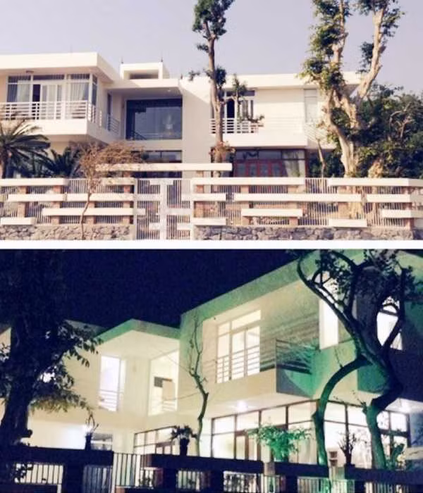  Ông hoàng nhạc đỏ Trọng Tấn đang sở hữu 2 chốn đi về, một biệt thự ở Hà Nội và một nhà vườn thoáng mát, rộng rãi ở Thanh Hóa.