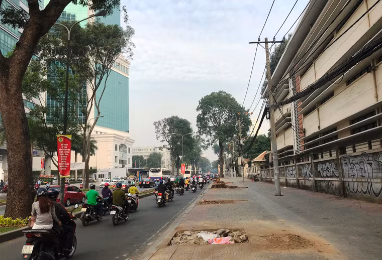 Theo kế hoạch, trong tháng 1/2018, 133 cây xanh trên đường Tôn Đức Thắng sẽ được di dời, đốn hạ để phục vụ công trình xây dựng cầu Thủ Thiêm 2 bắc qua sông Sài Gòn, nối quận 1 và quận 2.