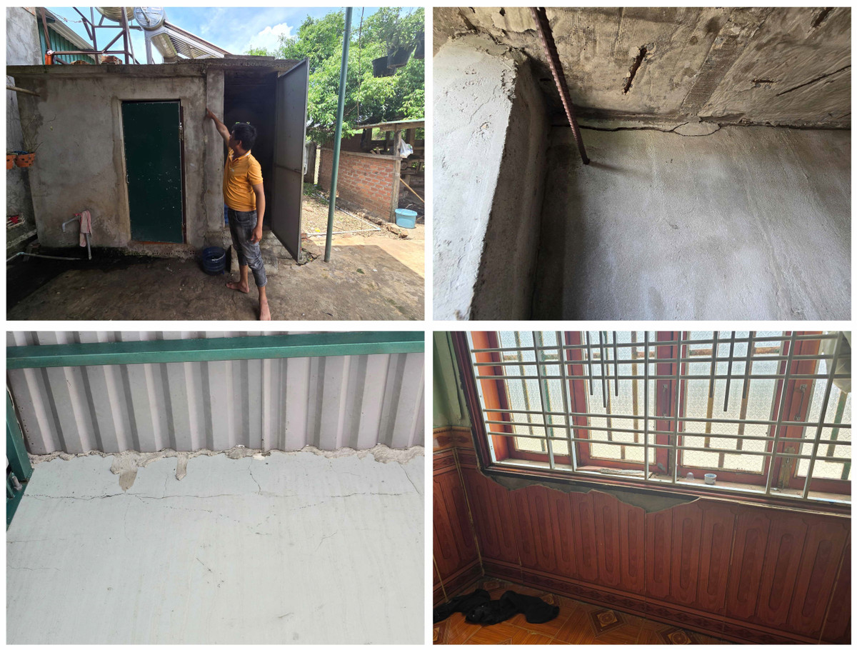 Đắk Lắk: Dân tố công ty Bình Hoà nổ mìn khai thác đá gây nứt nhà Dak Lak: Dan to cong ty Binh Hoa no min khai thac da gay nut nha