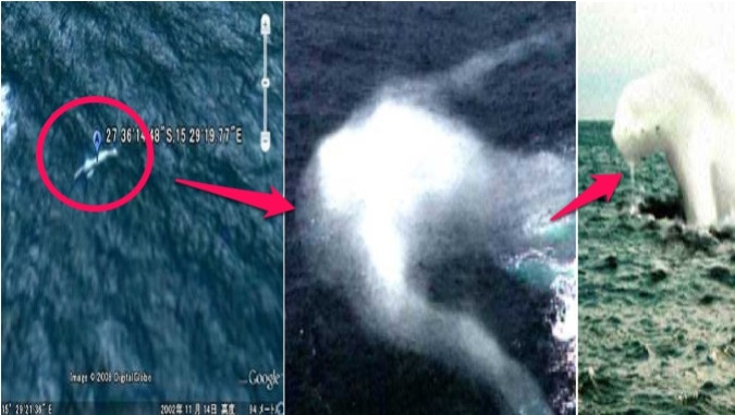 Một số báo cáo khác cho biết Ningen xuất hiện cả ở Đại Tây Dương và Thái Bình Dương.