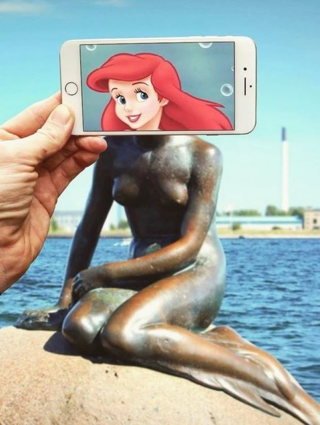 Như vậy mới đúng là nàng tiên cá nè.