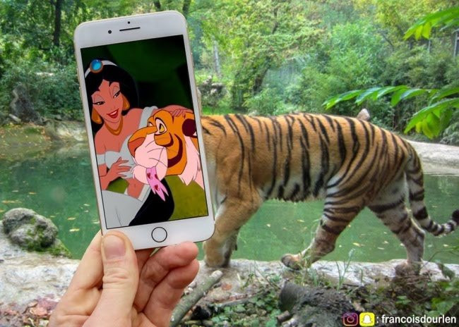 Hổ có gặp chị cũng phải ngoan nghe chưa.