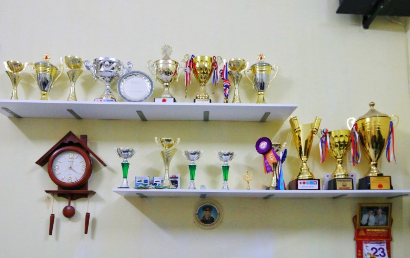 Trong nhiều năm qua, đàn chó của chị Hà đã tham gia nhiều cuộc thi và giành được nhiều giải thưởng lớn.