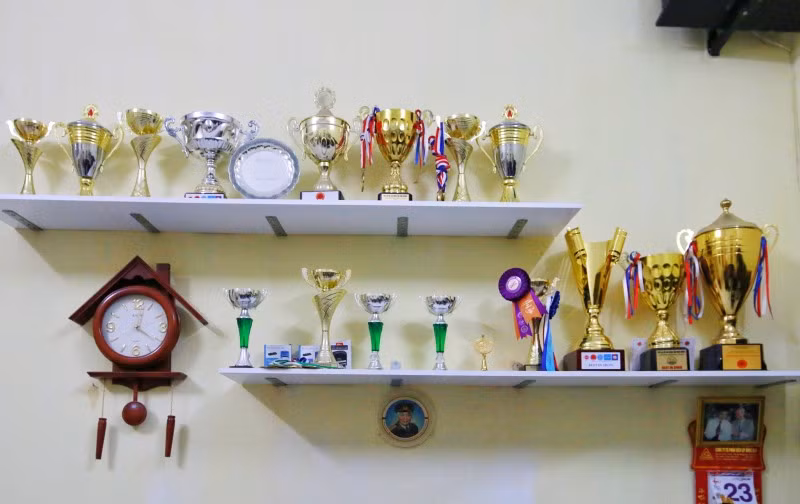 Trong nhiều năm qua, đàn chó của chị Hà đã tham gia nhiều cuộc thi và giành được nhiều giải thưởng lớn.