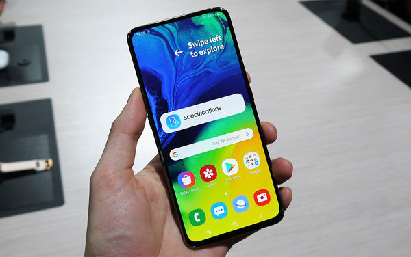 Ngam Samsung Galaxy A80 vua ra mat tai Viet Nam