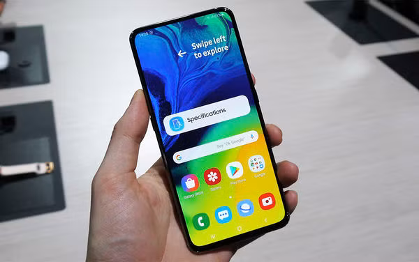 Ngam Samsung Galaxy A80 vua ra mat tai Viet Nam