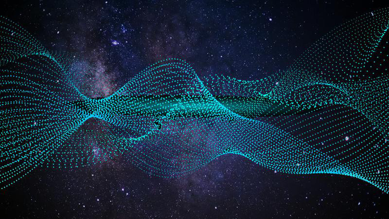 Mặc dù người ta thường cho rằng ngoài không gian là môi trường chân không nhưng trong thực tế có những nơi tập trung nhiều bụi vũ trụ nên chúng có thể truyền âm dù những âm thanh này con người không thể nghe thấy được.