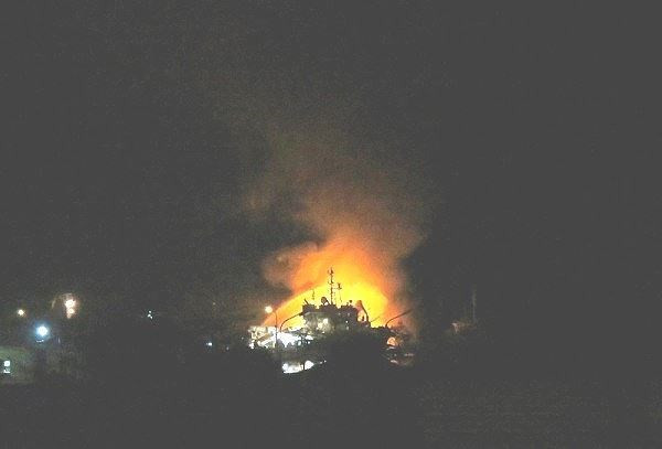 Vụ cháy trên tàu Hải Hà 18 diễn biến hết sức phức tạp.
