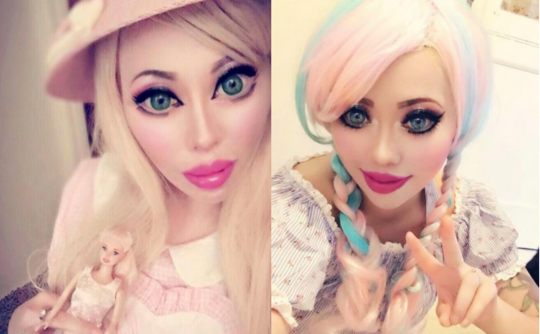 Cô Ophelia Vanity, 30 tuổi, sống tại Los Angeles, Mỹ mới đây tiếp tục chi trả tới 4000 đô la Mỹ để phẫu thuật cắt mí. Theo Ophelia, việc cắt mí sẽ giúp cô có gương mặt giống như búp bê Barbie.