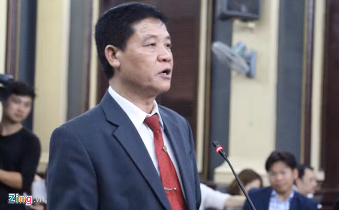 Ông Trương Đình Quý, Phó tổng giám đốc Vinasun, người đại diện của nguyên đơn tại tòa. Ảnh: Hoài Thanh.
