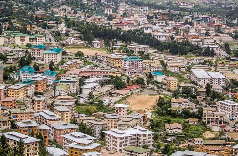 Thủ đô Thimphu của quốc gia hạnh phúc nhất thế giới mở rộng chóng mặt kể từ thập niên 1970.