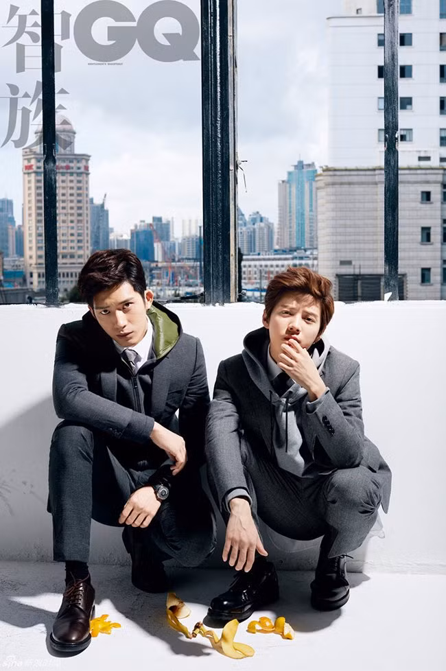 Loạt ảnh hai ngôi sao trẻ trên tạp chí GQ Trung Quốc từng khiến các trái tim fan nữ loạn nhịp.