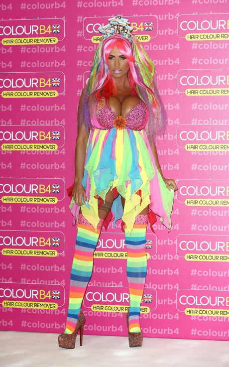 Thần tượng Katie Price của cả hai mẹ con.