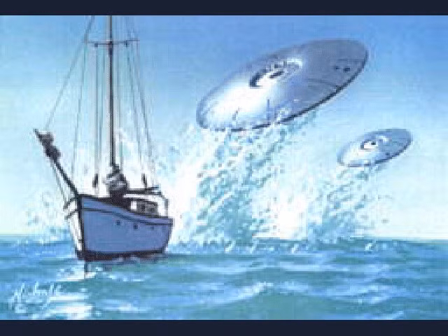 Vào đầu những năm 90, một sĩ quan phụ trách theo dõi radar trên một chiếc tàu đã bất ngờ phát hiện một đốm sáng lạ ở tần số 2.000 mph. Sĩ quan này đã vô cùng hoảng sợ vì ông biết không có bất kỳ một chiếc máy bay quân sự nào thể làm điều đó, ông cho rằng mình đã nhìn thấy một vật thể lạ ngoài hành tinh.