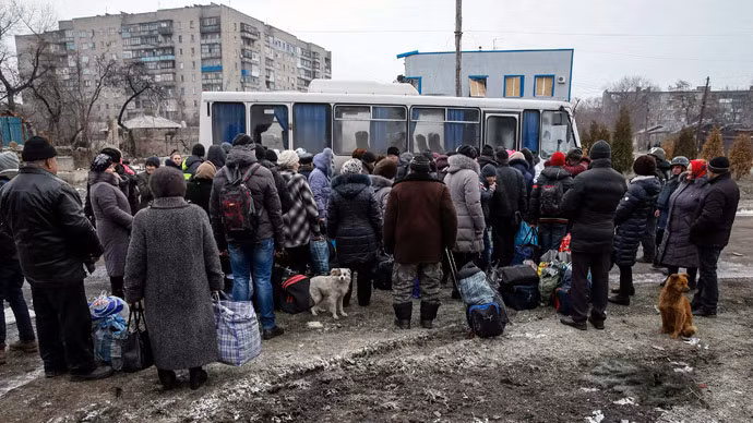 Lenh ngung ban da duoc thiet lap o Debaltsevo