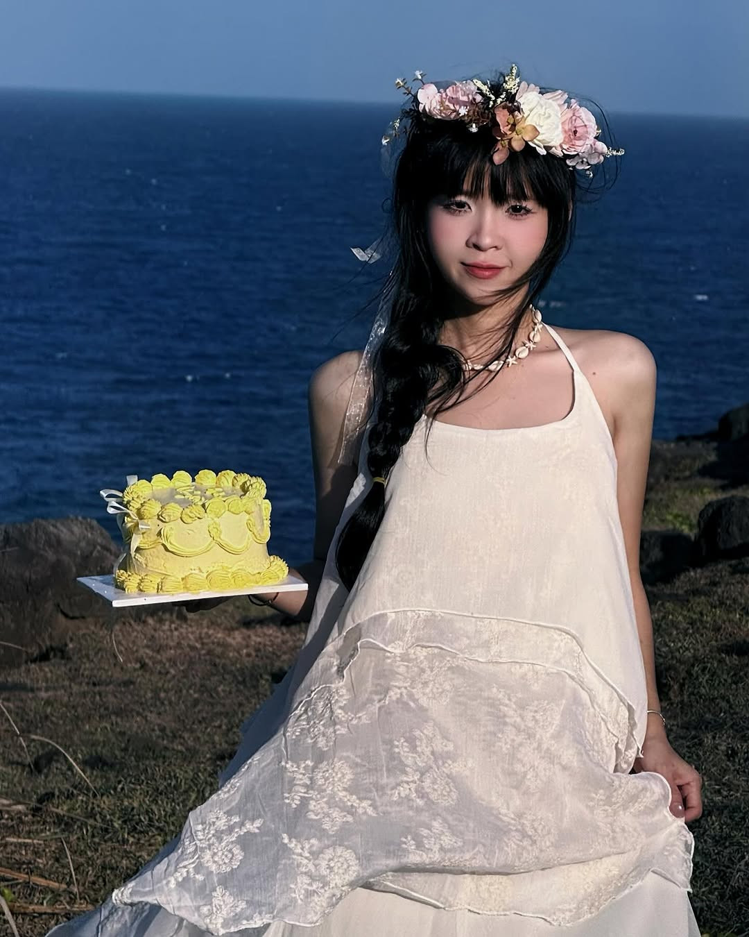 Cô nàng sở hữu nhan sắc trong trẻo, vương nét tinh nghịch đáng yêu.