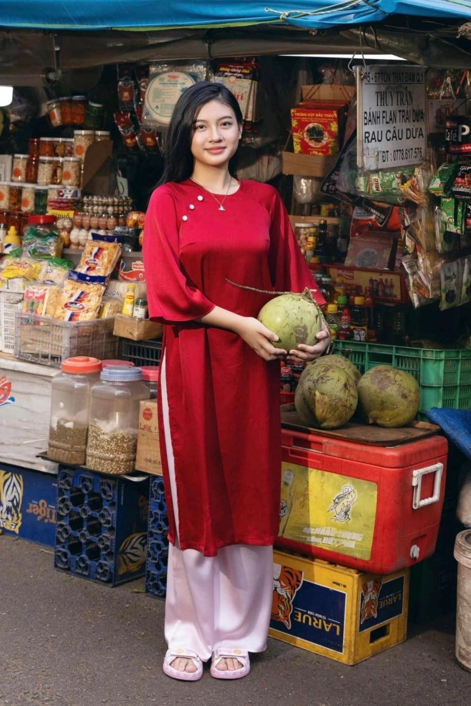 Như Vân không ngần ngại chia sẻ những bộ ảnh ba mẹ con chụp chung lên trang cá nhân.