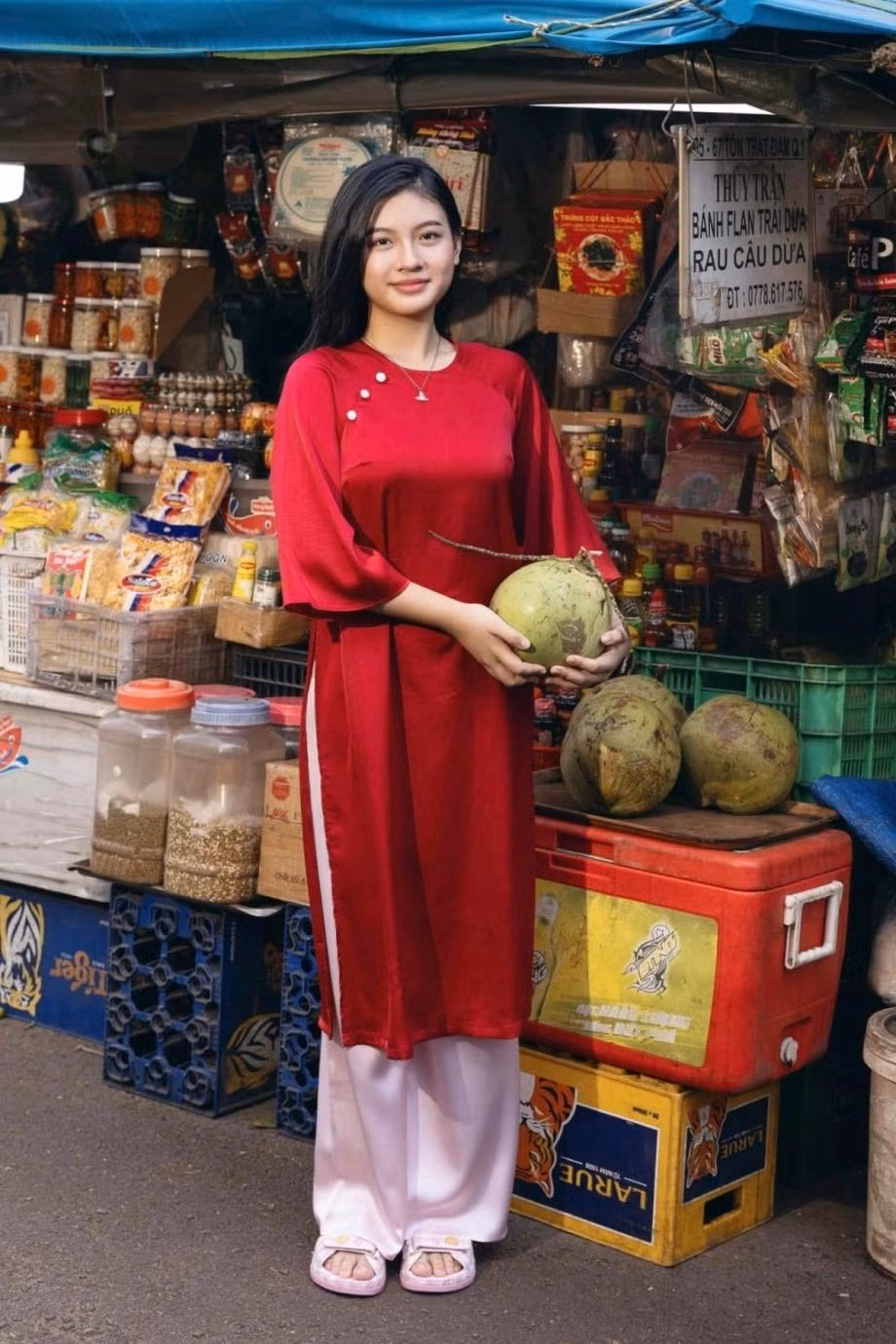 Như Vân không ngần ngại chia sẻ những bộ ảnh ba mẹ con chụp chung lên trang cá nhân.