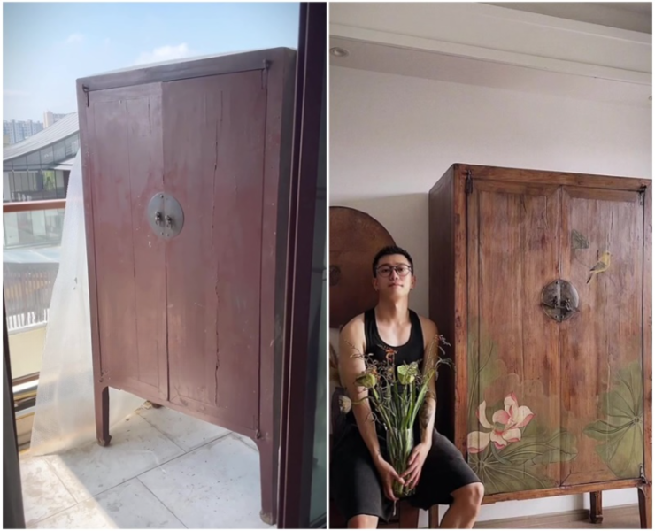 Những món đồ được làm mới nhiều nhất là đèn và tủ.