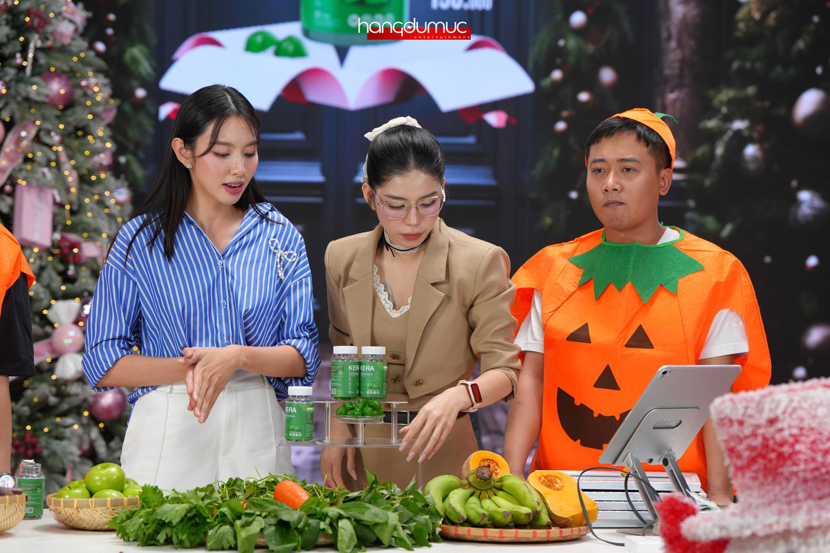 Theo tìm hiểu, kẹo Kera là sản phẩm quảng cáo đầu tiên của Công ty cổ phần Tập đoàn Chị Em Rọt (tên viết tắt Cer Group). Ngay từ những ngày đầu quảng cáo về sản phẩm kẹo rau củ Kera, Thùy Tiên đã luôn đồng hành từ quảng cáo đến các phiên livestream bán sản phẩm.