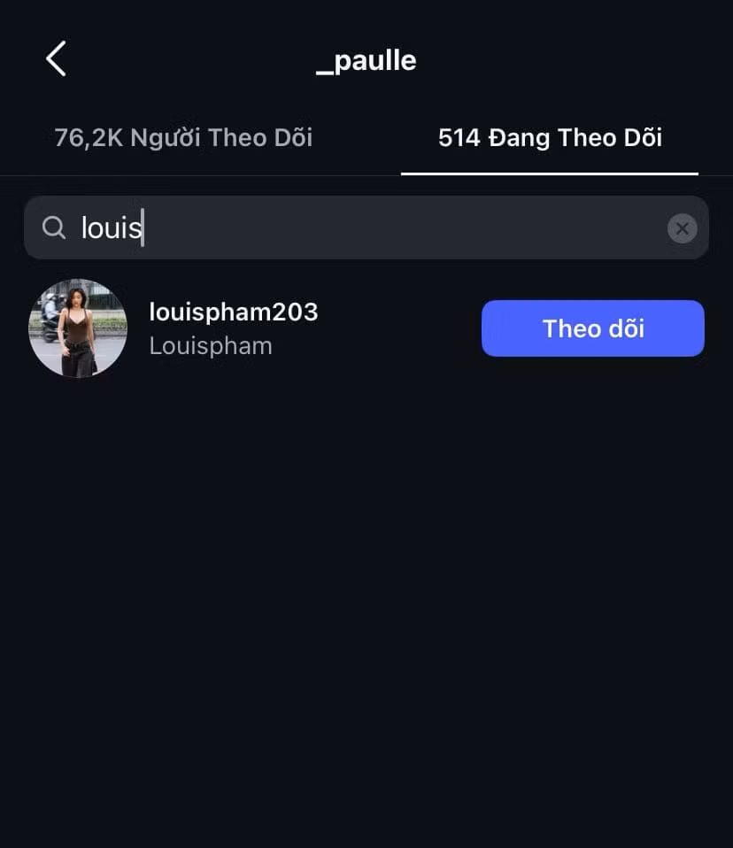 Tương tự, trang cá nhân có hơn 76.000 follower của Paul Lê cũng không còn ảnh tình cảm của cặp đôi. Story nổi bật đánh dấu chuyện tình yêu của anh chàng với Louis Phạm cũng đã bị xóa/ẩn.