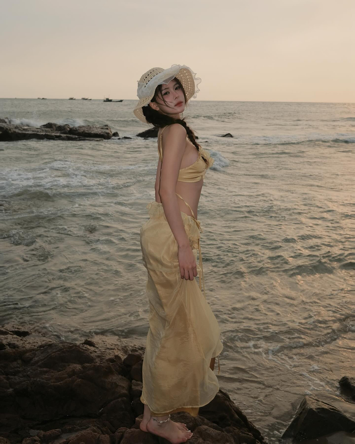 Cô nàng hiện sở hữu gần 8 triệu người theo dõi trên nền tảng Tiktok.