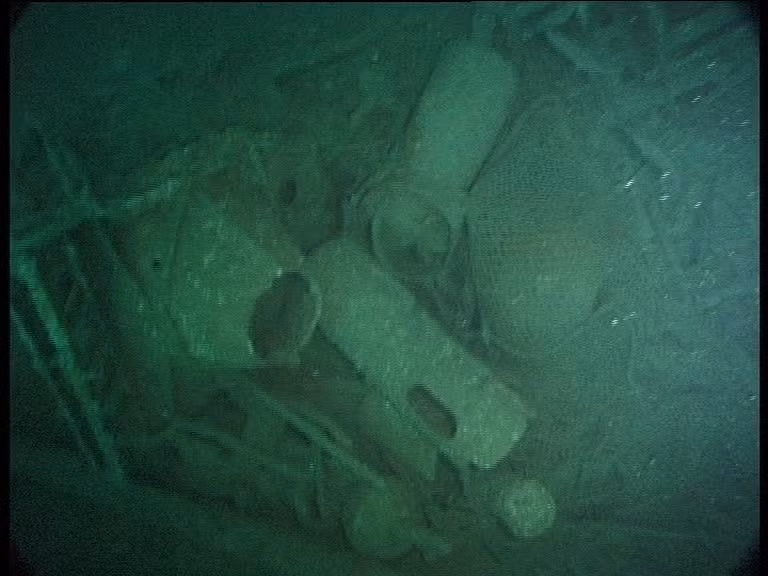 Sau hơn nửa thế kỷ, nhiều phần trên con tàu đã bị bong tróc. Nguồn ảnh: WHO