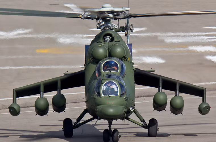 Theo một số nguồn tin không chính thức, trực thăng Mi-35MS là phiên bản đặc biệt từ Mi-35M. Nó được trang bị hệ thống điện tử tiên tiến hơn như hệ thống trinh sát/ngắm bắn đêm, hệ thống định vị GLONASS/GPS, hệ thống kháng nhiễu, hệ thống đối phó chống tên lửa dẫn đường tầm nhiệt.