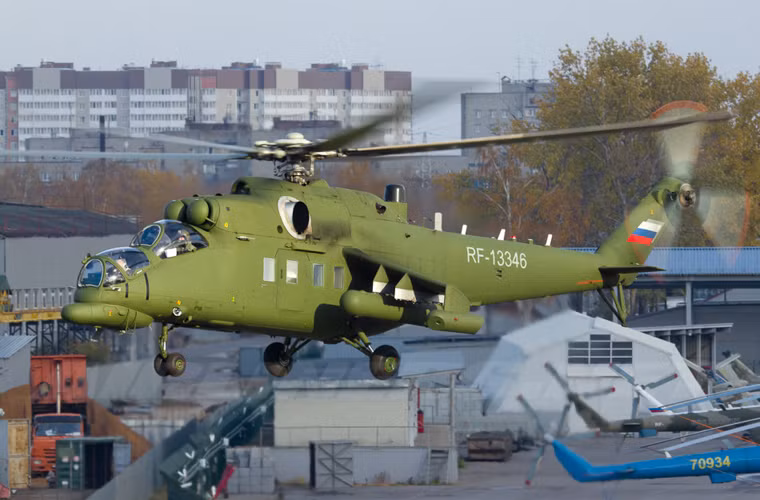Ít nhất đã có ba chiếc Mi-35MS được sản xuất cho Bộ tư lệnh Quân đội Nga.