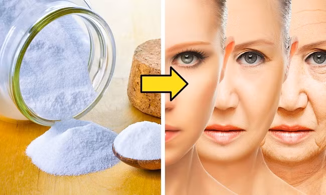 8. Lột mặt bằng soda là mẹo làm đẹp trên mạng được nhiều người làm theo tuy nhiên, sử dụng soda sẽ làm mất độ cân bằng pH của da, làm khô da và gây nếp nhăn, lão hóa.