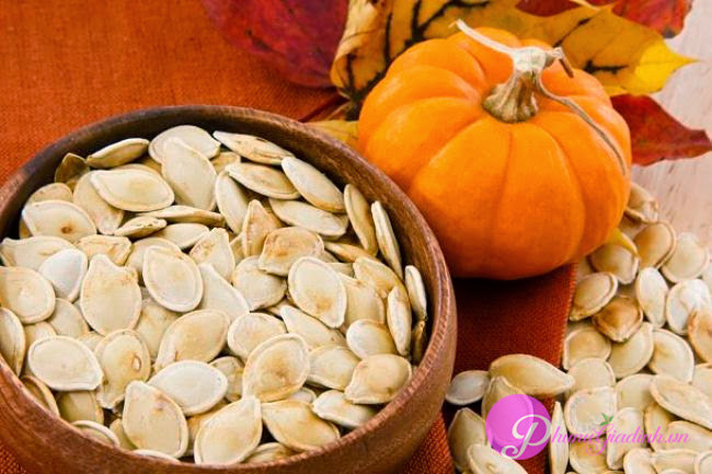 Hạt bí đỏ cũng được cho rất tốt cho sức khỏe tình dục nam giới.