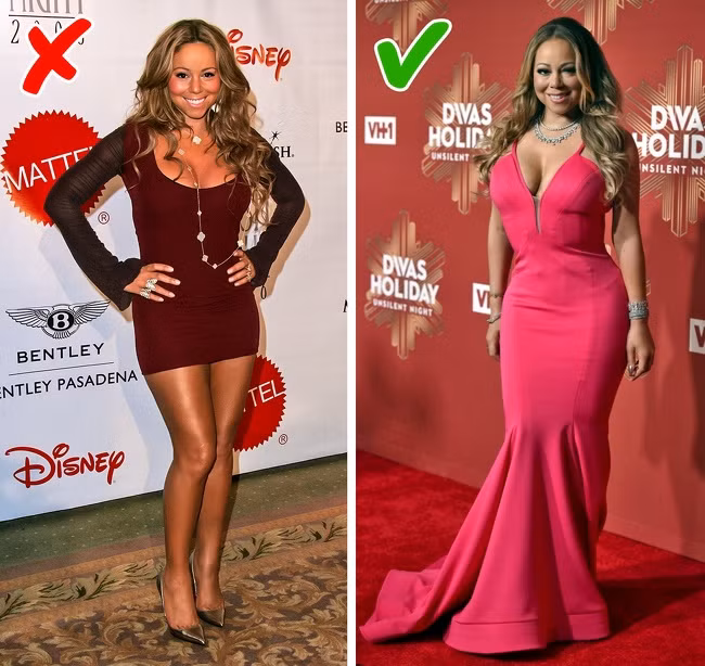 Những bộ đồ không phù hợp với vóc dáng của bạn: Quần áo dùng để che giấu đi khuyết điểm cơ thể và bạn nên tận dụng lợi thế này cho riêng mình.